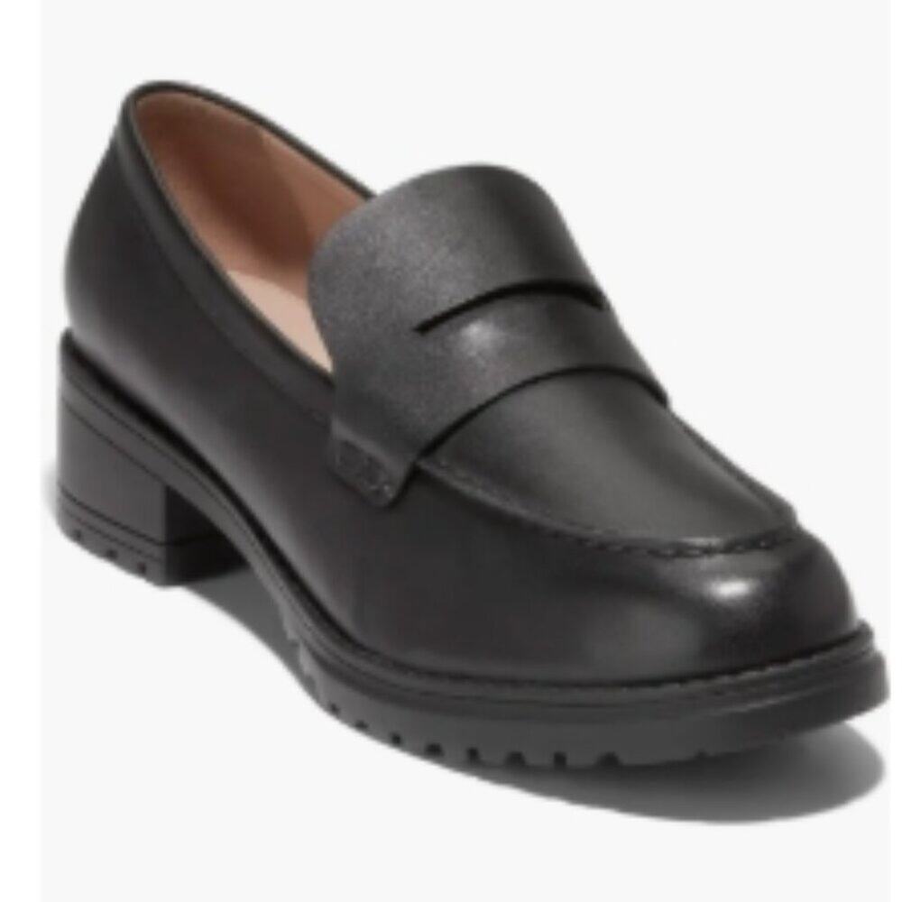 Camea Lug Sole Penny Loafer Cole Haan Black